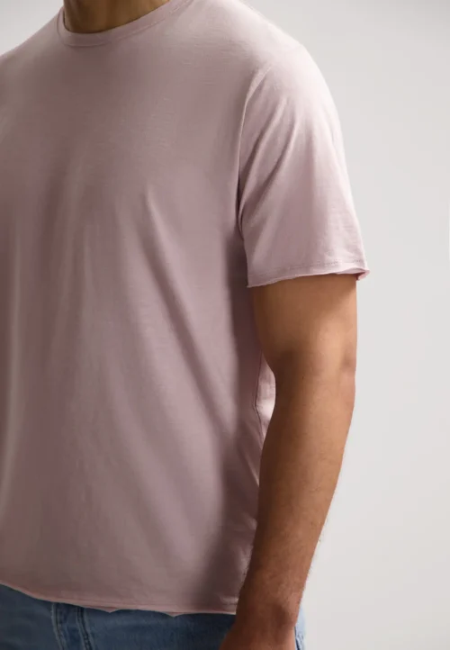 Dstrezzed Mc Queen Organic Cotton Tee, Violet Ice - Image 4