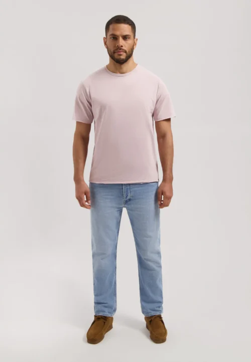 Alternative view of Dstrezzed Mc Queen Organic Cotton Tee, Violet Ice