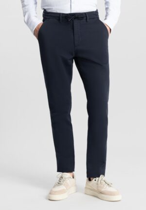 Dstrezzed 501700- Lancaster Twill Knit Tappered Jogger , Dark Navy