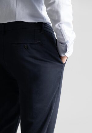 Alternative view of Dstrezzed 501700- Lancaster Twill Knit Tappered Jogger , Dark Navy