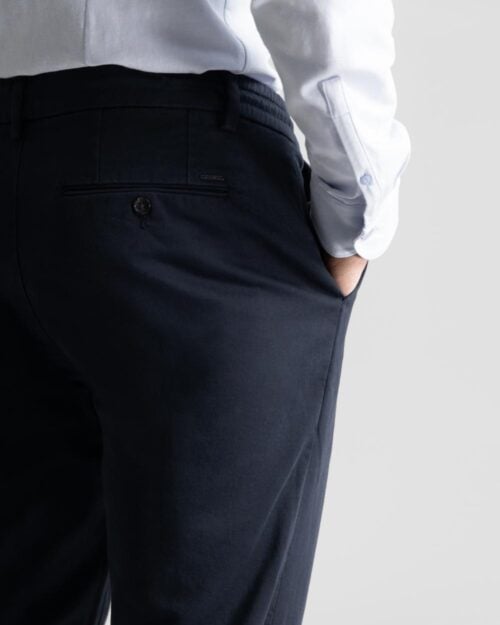 Alternative view of Dstrezzed Lancaster Twill Knit Tappered Jogger 501700 Dark Navy