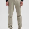 Dstrezzed 501700- Lancaster Twill Knit Tappered Jogger , Light Grey