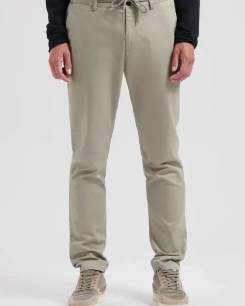 Dstrezzed Lancaster Twill Knit Tappered Jogger Light Grey