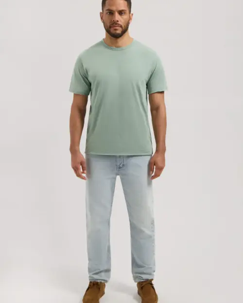 Alternative view of Dstrezzed Mc Queen Organic Cotton Tee 202274 Green Bay