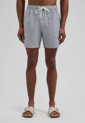 Dstrezzed 522030 Swimshort, Blue / White