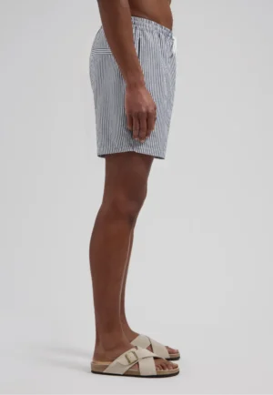 Alternative view of Dstrezzed 522030 Swimshort, Blue / White