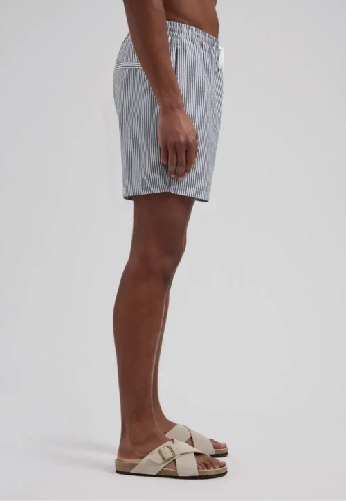 Alternative view of Dstrezzed 522030 Swimshort, Blue / White