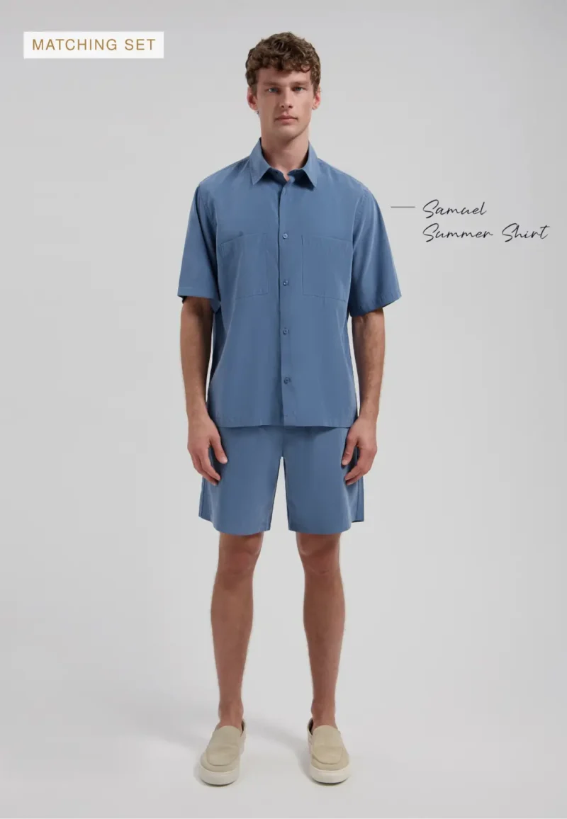 Dstrezzed 515628 Logan Shorts, Blue Fusion - Image 2