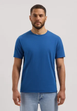 Dstrezzed Mc Queen Organic Cotton Tee Snorkel Blue