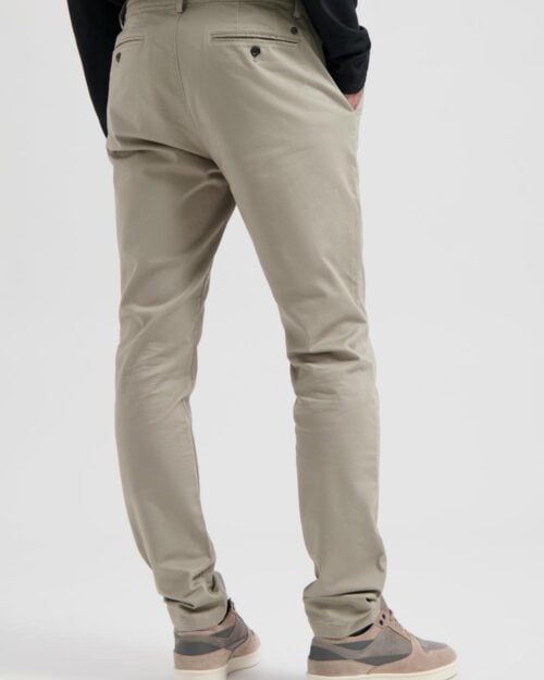 Dstrezzed Lancaster Twill Knit Tappered Jogger 501700 Light Grey - Image 3