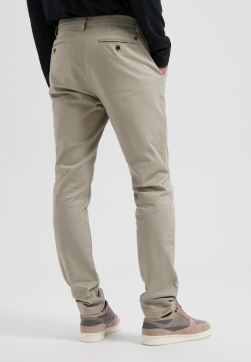 Dstrezzed 501700- Lancaster Twill Knit Tappered Jogger , Light Grey image1