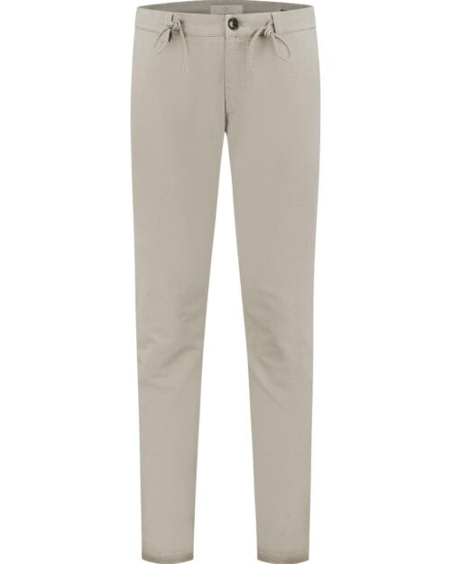 Dstrezzed Lancaster Twill Knit Tappered Jogger 501700 Light Grey - Image 4