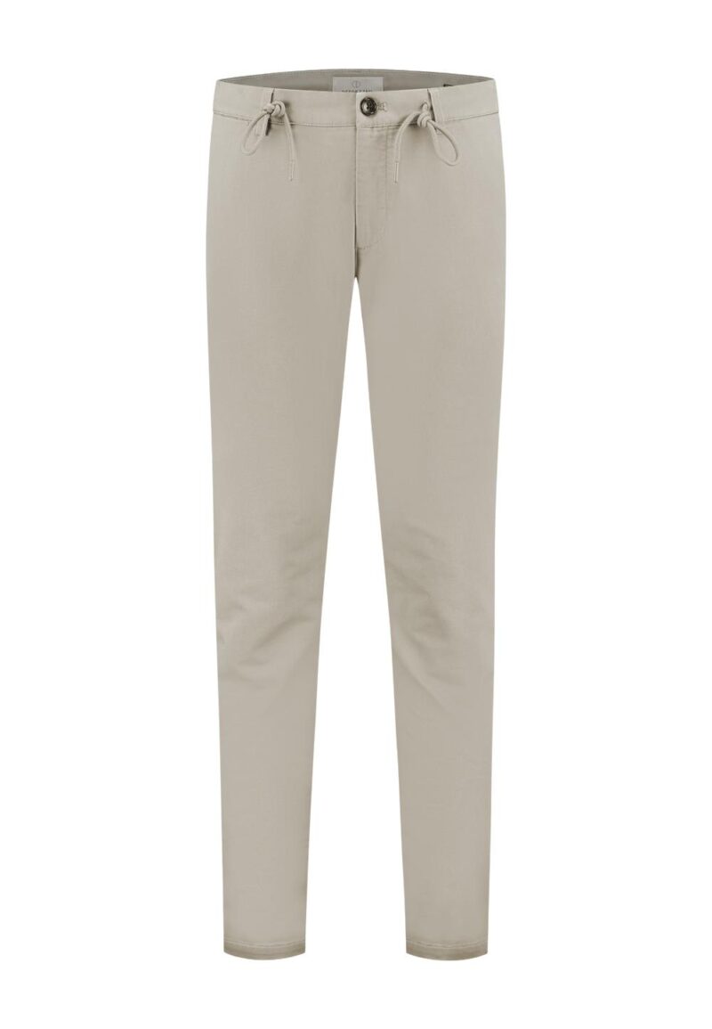 Dstrezzed 501700- Lancaster Twill Knit Tappered Jogger , Light Grey - Image 4