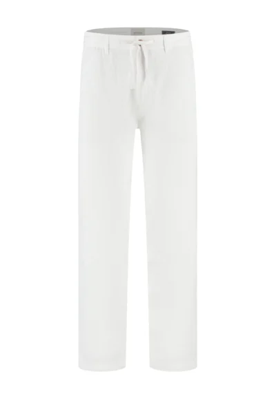 Dstrezzed 501822 : 100% Linen Pants- White