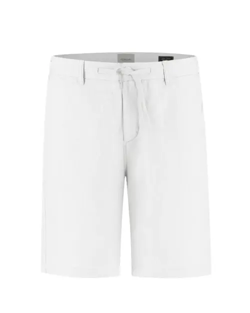 Dstrezzed 100% Crispy Linen Shorts 515558, White