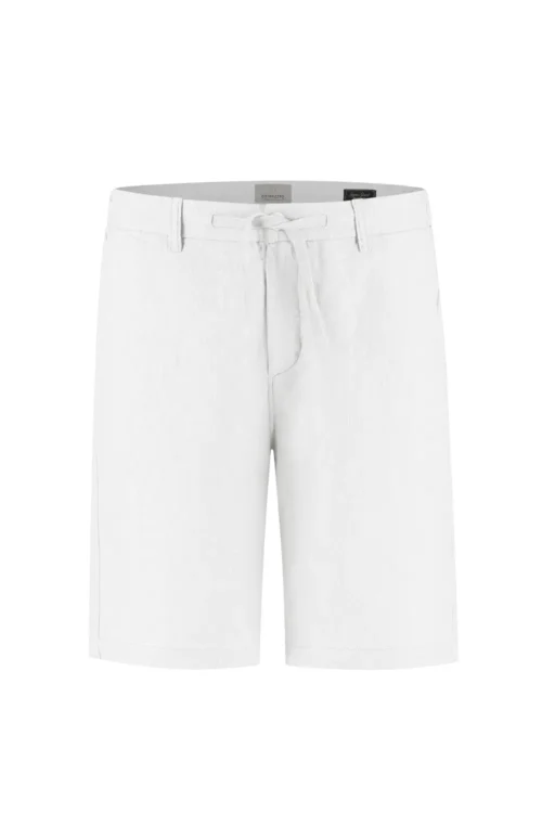 Dstrezzed 100% Crispy Linen Shorts 515558, White