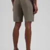 Dstrezzed 100% Crispy Linen Shorts 515558 Grey Brown - Image 2
