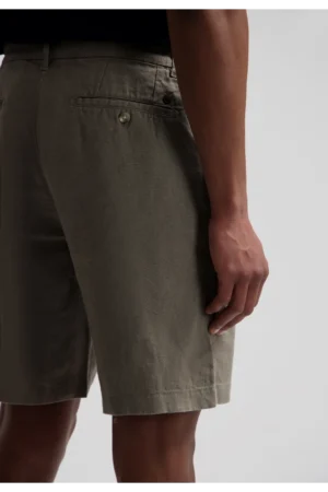 Dstrezzed 515558, 100% Crispy Linen Shorts Grey Brown image1
