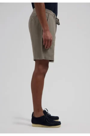 Dstrezzed 515558, 100% Crispy Linen Shorts Grey Brown image3