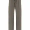 Dstrezzed 100% Crispy Linen Pants 501822 Grey Brown - Image 6