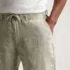 Dstrezzed  100% Crispy Linen Shorts 515558 Sand - Image 2