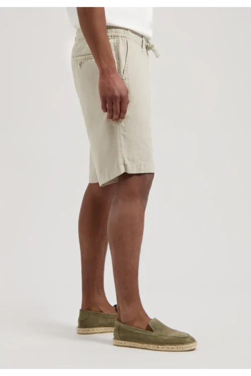 Dstrezzed 515558 ; 100% Crispy Linen Shorts Sand image3