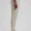 Dstrezzed :501822 Crispy  100% Linen Pants- Sand