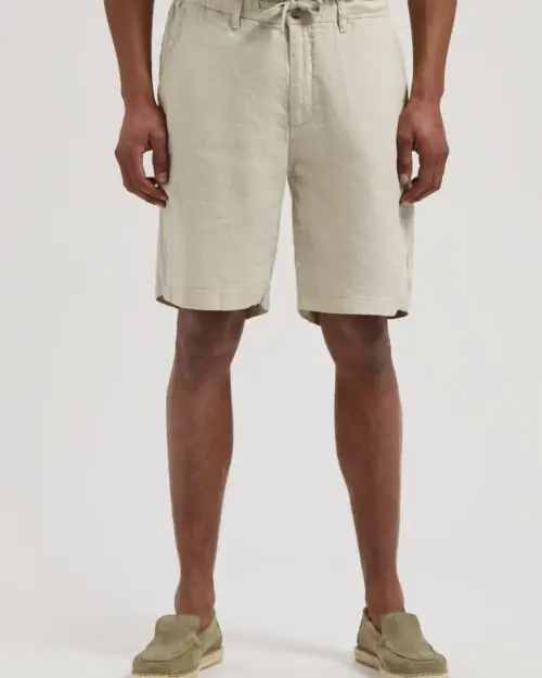 Dstrezzed 100% Crispy Linen Shorts 515558 Sand