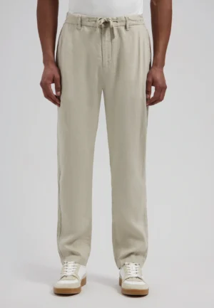 Alternative view of Dstrezzed :501822 Crispy  100% Linen Pants- Sand