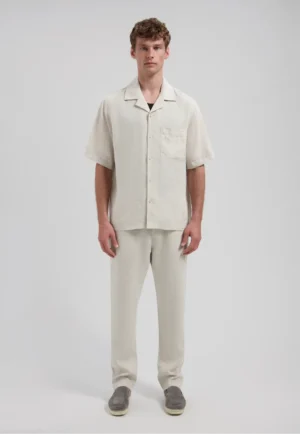 Alternative view of Dstrezzed 311480- 100% Linen shirt, Sand Melange