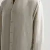 Dstrezzed Jagger Shirt 100% Linen 303710 Sand Melange - Image 4