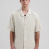 Dstrezzed 311480- Hero Resort shirt, Sand Melange