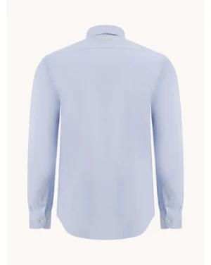 Alternative view of A Fish Named Fred - Oxford Shirt, Light Blue