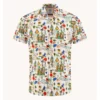 A Fish Named Fred Short Sleeve Shirt, Multicolor