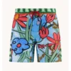 A Fish Named Fred 33.256,  Swimshort Flower Canvas