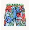 A Fish Named Fred 33.256,  Swimshort Flower Canvas - Image 3