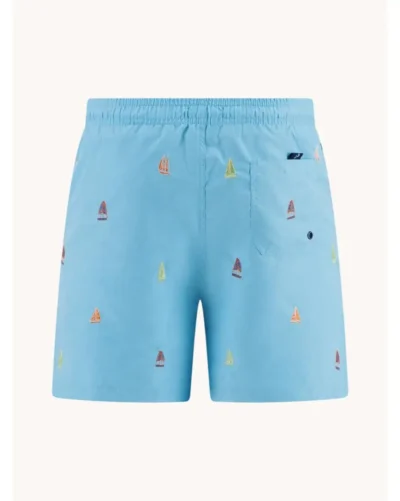 Alternative view of A Fish Named Fred 33.259,  Swimshort Sailing Boats, Aqua Blue