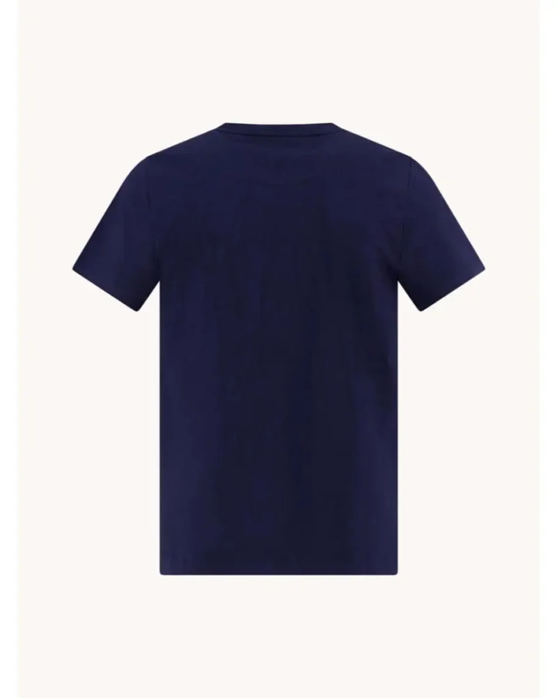 A Fish Named Fred 33.401 - T-shirt Fish Print, Navy - Image 3