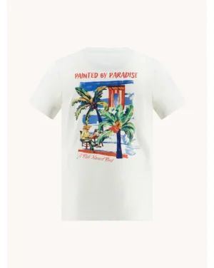 A fish named Fred 33.405 T-shirt palm painting