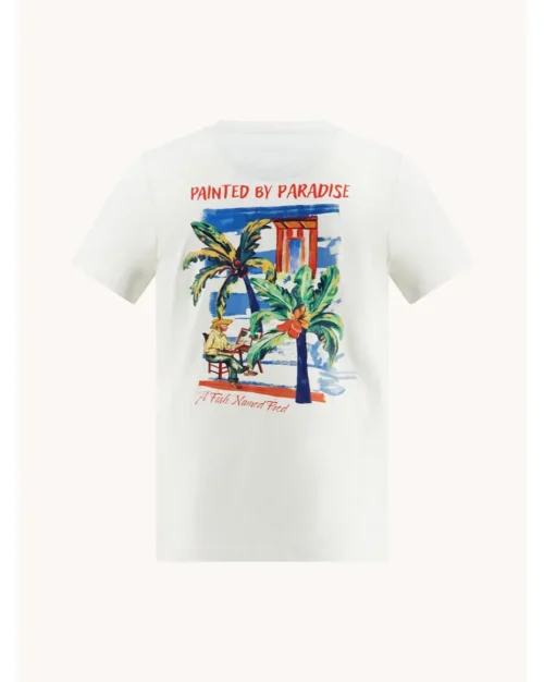 A fish named Fred 33.405  T-shirt palm painting