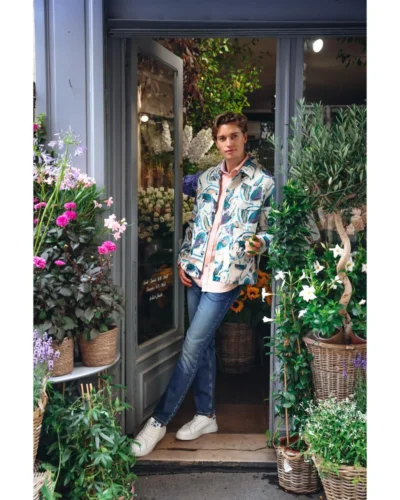 Alternative view of A Fish Named Fred Jacket, Multicolor