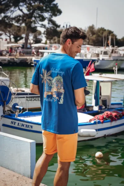 Alternative view of A fish named Fred 33.406  T-shirt sketching riviera