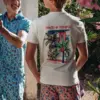 A fish named Fred  T-shirt palm painting 33.405 - Image 2