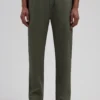 Dstrezzed 501822: 100% Crispy Linen Pants  Dark Army