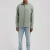 Dstrezzed Jagger Shirt 100% Linen 303710 Green Shadow - Image 2