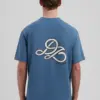 Dstrezzed Lasse Tee Graphic 203524 Blue Fusion - Image 2