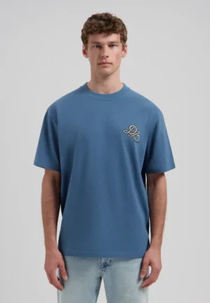 Dstrezzed Lasse Tee Graphic Blue Fusion