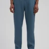 Dstrezzed 501822 100% Crispy Linen Pants- Blue Fusion