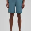 Dstrezzed 100% Linen Shorts 515558, Blue fusion