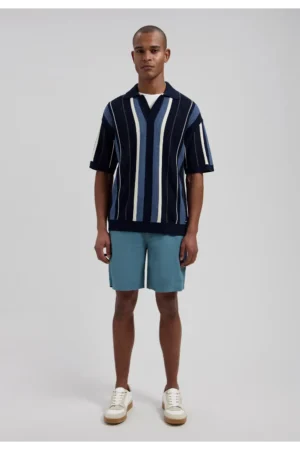 Alternative view of Dstrezzed 100% Crispy Linen Shorts 515558, Blue fusion